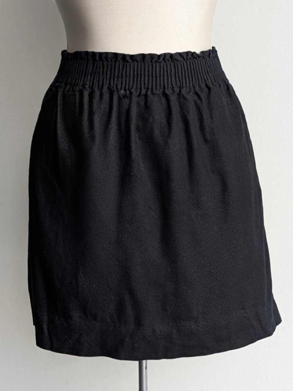 J. Crew Linen Mini Skirt